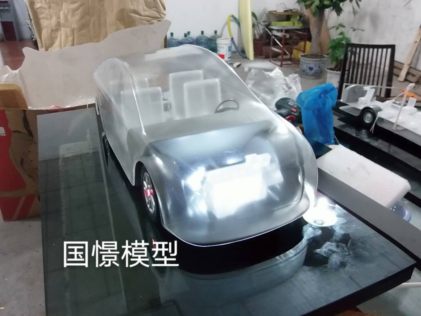 涉县透明车模型